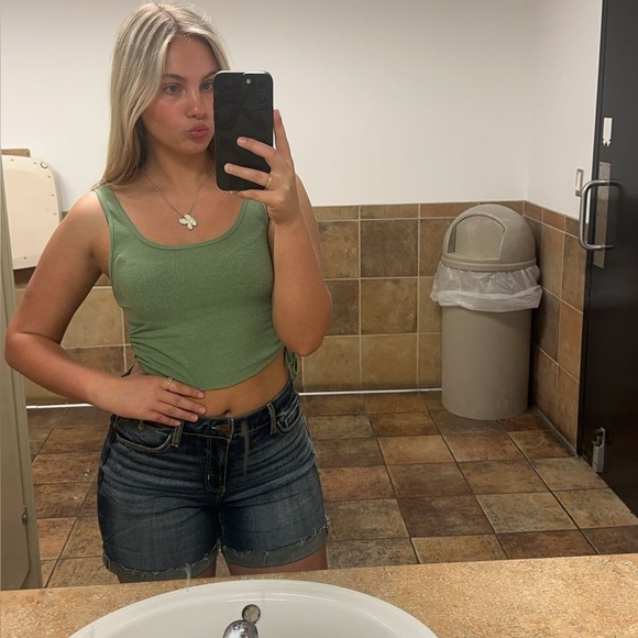 Tops - Green Tank Top